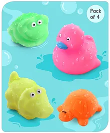 Babyhug Bath In Style Squeezy Toy Set Aquatic Animals...