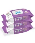 LuvLap Moisturising Baby Wipes with Aloe Vera,...