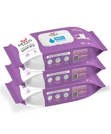 LuvLap Moisturising Baby Wipes with Aloe Vera,...