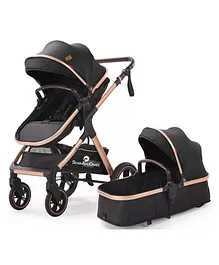 2 in 1 Baby Bouncer Newborn to Toddler Rocker Cum...