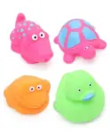 Circle E Itoys Squeezeable Water Animal Bath Toys Set...