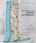 Bonfino Premium 100% Organic Cotton Quilt Transport...