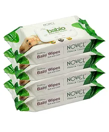 Mother Sparsh On the Go Wipes for Kids - 60 Pieces