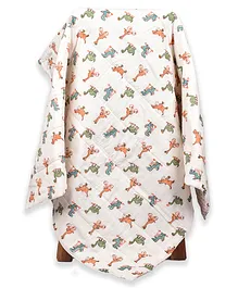 Babyhug 100% Cotton Digital Printed Quilt Travel...