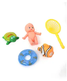 Rising Step Chu Chu Pool Theme Squeeze Toys Multicolor...