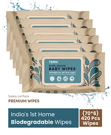 Baby Forest Neer 99.9% Water Baby Wipes- Pack of 6 |...
