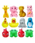 FunBlast Colorful Animal shaped Bath Toys for Baby ...