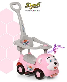 Play Nation Kids Tricycle with Cushion & Parental Push...