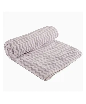 Pine Kids Terry Woven Towel & Wrapper Star Print L 60 x B 120