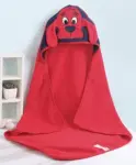 Babyhug Terry Knit Hooded Bath Towel with Star Print L 76 x B 76 cm-