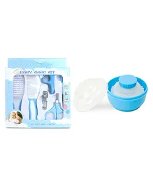 The Little Lookers Baby 4-in-1 Grooming Kit - Grey