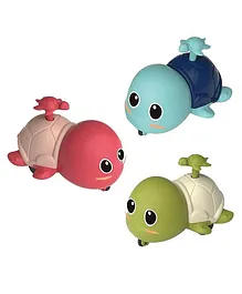 Negocio Cute Turtle Press and Go Vehicles Toy Crawling...