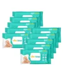 LuvLap 99% Pure Water Baby Wipes, Extra Thick &...