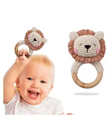 Ariro Organic Non Toxic Shapes Neem Wood Teethers Pack...