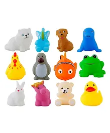 FunBlast Mix Animals Bath Toys for Baby Multicolor -...