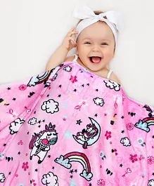 Babyhug Premium 3 Layered Baby Muslin Blanket Sports...