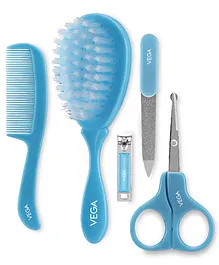 Beaba Hanging Toiletry Pouch With 9 Accessories - Pink