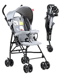 Bonfino Feather Lite Cabin Stroller with Linen Fabric...