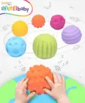 Intellibaby Premium Bath & Squeezy Sensory Textured...