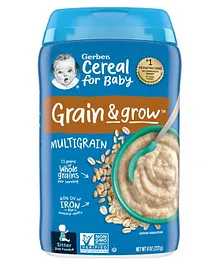 Organic Oatmeal for Babies 6-12 Months - High Fiber,