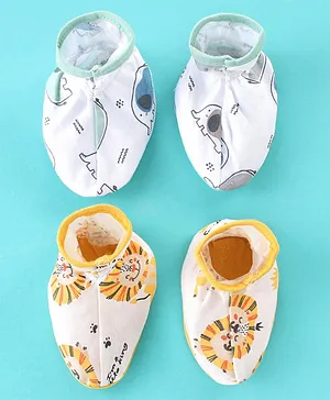 Ben Benny 100% Cotton Knit Mittens Solid Striped & Polka Dots Print...