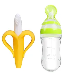 neemtoys Delicious Teethers - Dumbbell, Ring, Bunny &...