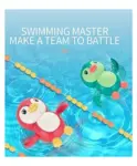 OPINA Swimming Penguin Wind Up Bath Toys Pack of 2 -...