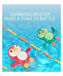 OPINA Swimming Penguin Wind Up Bath Toys Pack of 2 -...