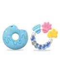 Kritiu Fruit Shaped Silicone Stand Teether Pack Of 5 -...