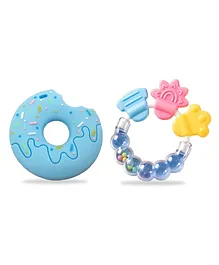 Kritiu Fruit Shaped Silicone Stand Teether Pack Of 5 -...