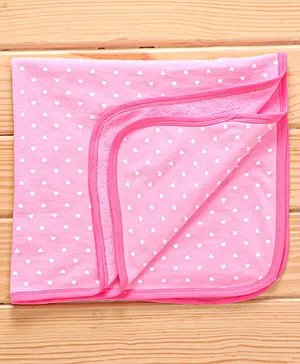 Babyhug Terry Knit Hooded Bath Towel with Animal Print L 76 x B 76 cm-