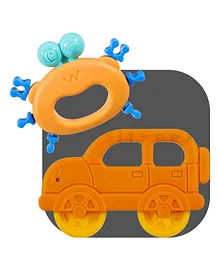 Comotomo Silicone Baby Teether - Blue