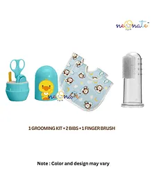 Beaba Hanging Toiletry Pouch With 9 Accessories - Green