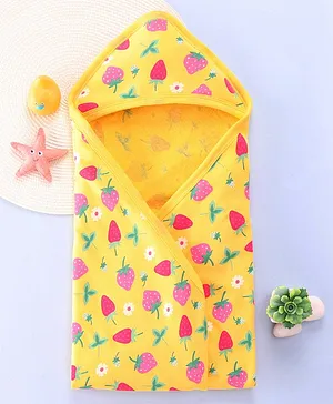 Mi Arcus Floral Printed Bath Towel & Wash Clothes - Aqua Green