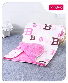 Baby Moo Royal Bear Cozy Plush Toy Blanket - Grey