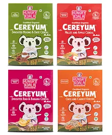 Organic Tots & Moms Instant Baby Food Mixes - Ragi,