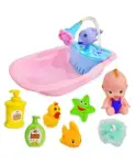 Domenico Baby Bath Tub Toy with Shower Spray & Chu Chu...
