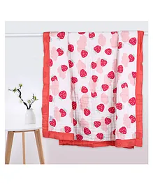 Zoe Premium Organic Cotton 6 Layer Gauze Blanket Fish...