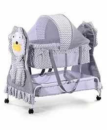 https://www.firstcry.com/fab-n-funky/baby-cradle-with-mosquito-net-and-storage-lion-shaped-grey/16637714/product-detail