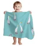 Mom's Home Organic Cotton Quilt With Muslin Swaddle...
