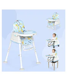 Babyhug Stroller Cushion Fish Print - Blue| Breathable...