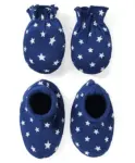 Babyhug Interlock Knit Mittens With Polka Dot & Floral Print Pack of...