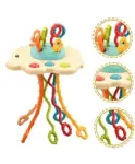 FunBlast Tiger Shaped Silicone Teether Toy for Babies ...