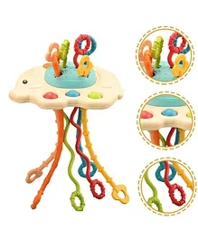 FunBlast Tiger Shaped Silicone Teether Toy for Babies ...