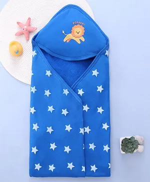 The Little Lookers 100% Cotton  Towel Pack of 2 Pink White -