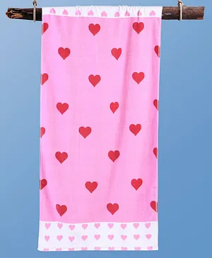 Simply Terry Knit Bear & Nautical Theme Printed Towel  L 80 x B 80