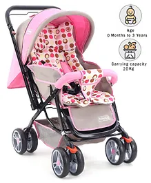Bonfino Runway Cabin Stroller in Linen Fabric - Black