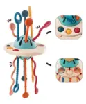 BitFeex Silicone Pull String Dino Teething Toys Baby...