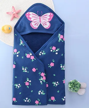 SYGA Baby Cotton Cartoon Towel Baby Printed Square Towel for Toddler