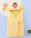 NINTARA BABY Ultra Absorbent Soft Pure Organic Cotton Hooded Towel